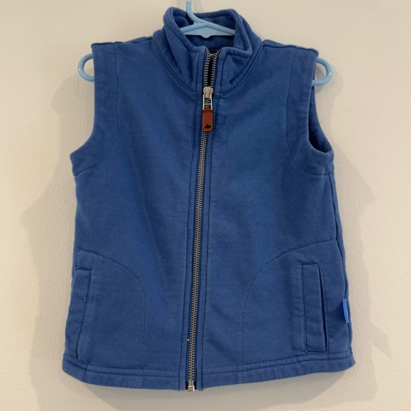 Southbound Boys Navy Blue Classic Knit Full Zip Vest Jacket Size 3T - Picture 2 of 7